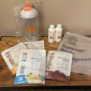 310 Shakes, MCT oil, and Shaker